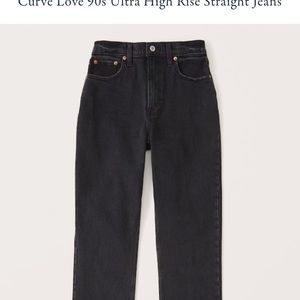 Abercombie straight jeans